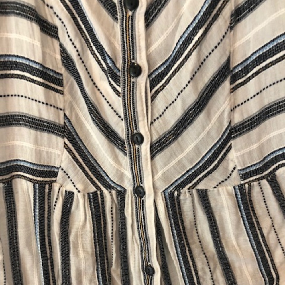 Zara Stripped Strappy Dress sz M - Spring 2019 - Picture 5 of 8